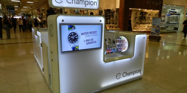Champion Watches Kiosk — Brazil